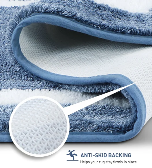 Quick Dry Super soft Bath Mat Blue