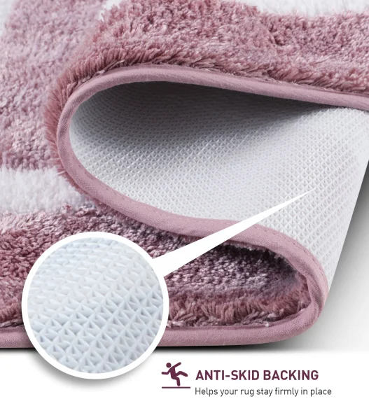 Quick Dry Super soft Bath Mat Blush