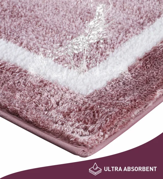 Quick Dry Super soft Bath Mat Blush