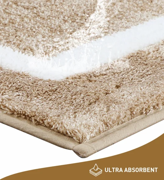Quick Dry Super soft Bath Mat Camel