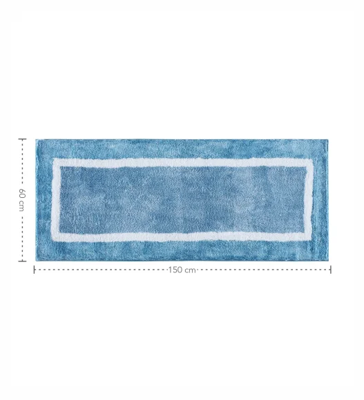 Quick Dry Super soft Bath Mat Teal Blue