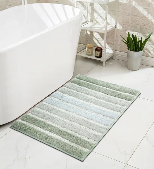 Quick Dry Anti skid Bath Mat Sage