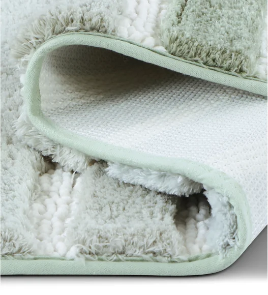 Quick Dry Anti skid Bath Mat Sage