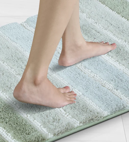 Quick Dry Anti skid Bath Mat Sage