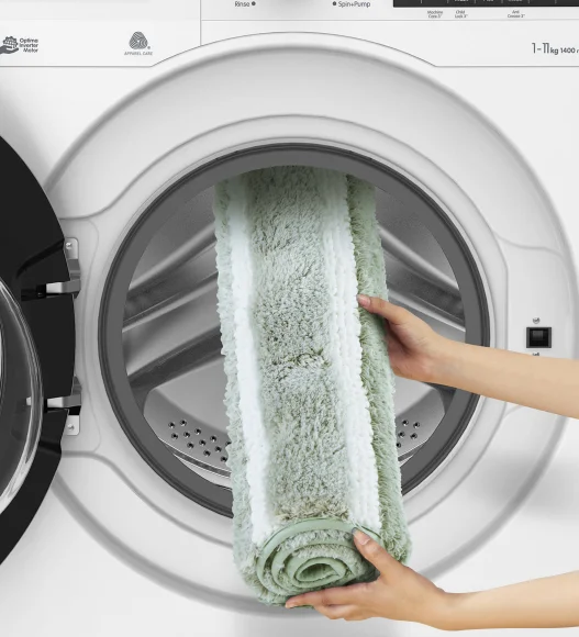 Quick Dry Anti skid Bath Mat Sage