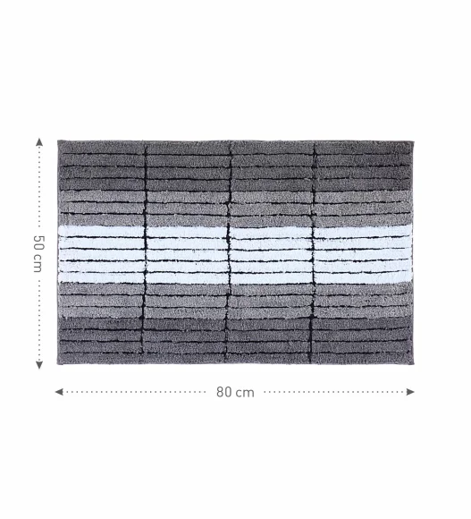 Quick Dry Anti skid Bath Mat Charcoal