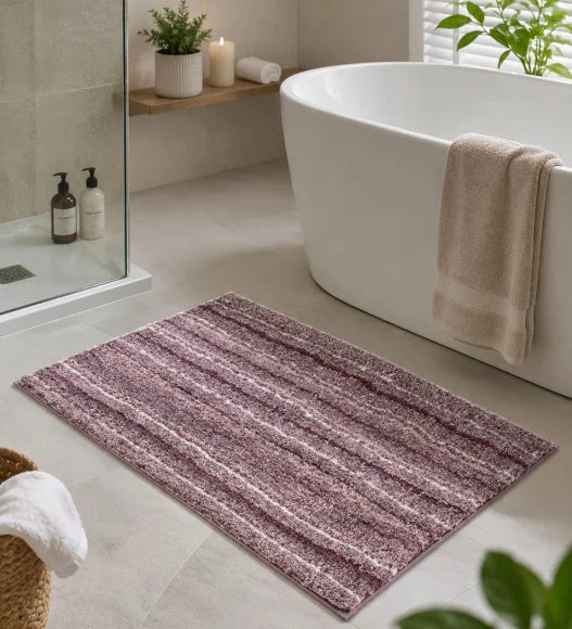 Quick Dry Anti skid Bath Mat Mouve