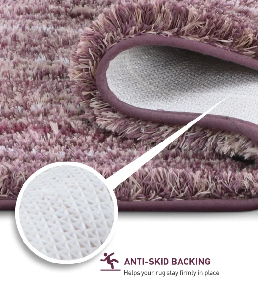 Quick Dry Anti skid Bath Mat Mouve